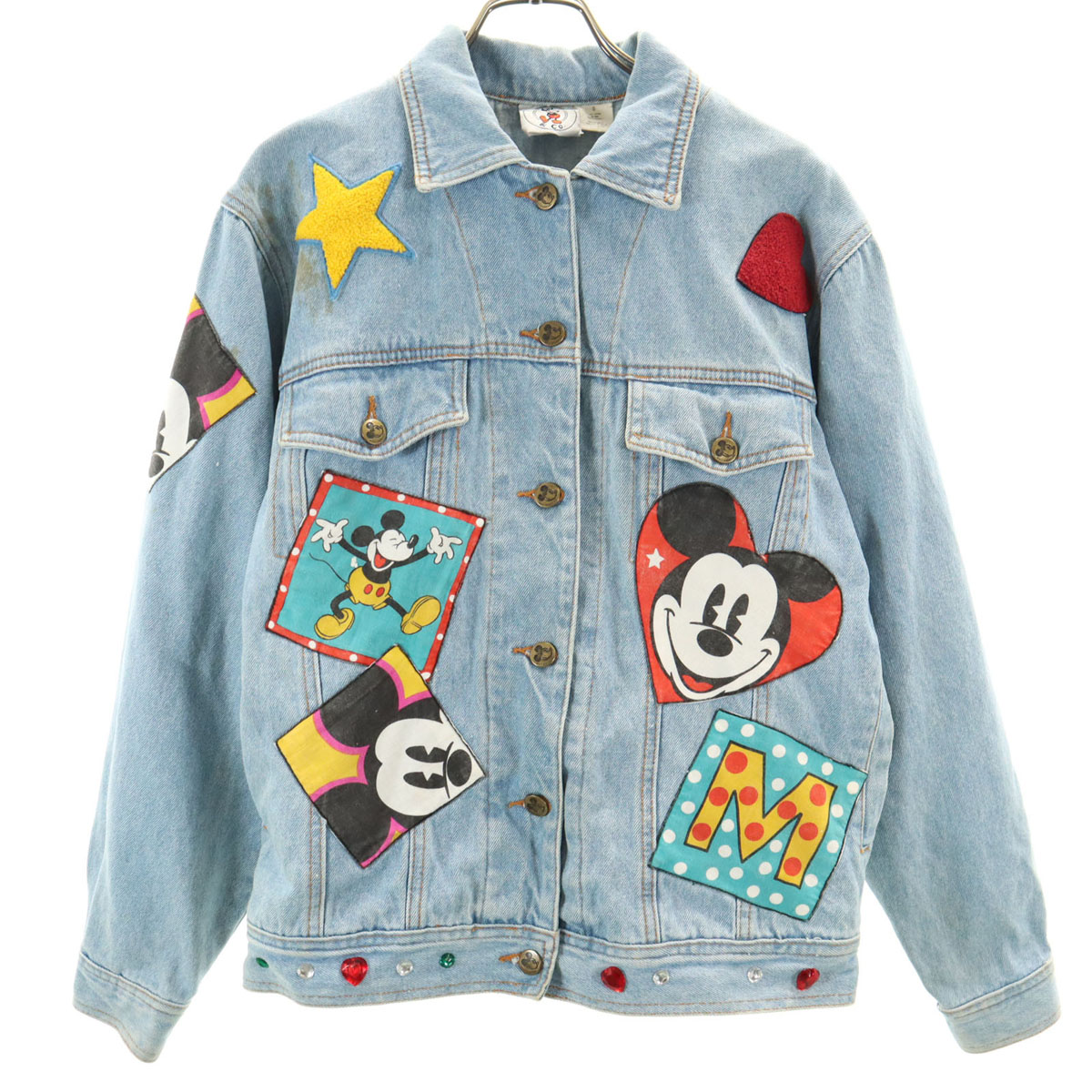 楽天市場】MICKEY&CO. Disney ディズニー デニムジャケット G