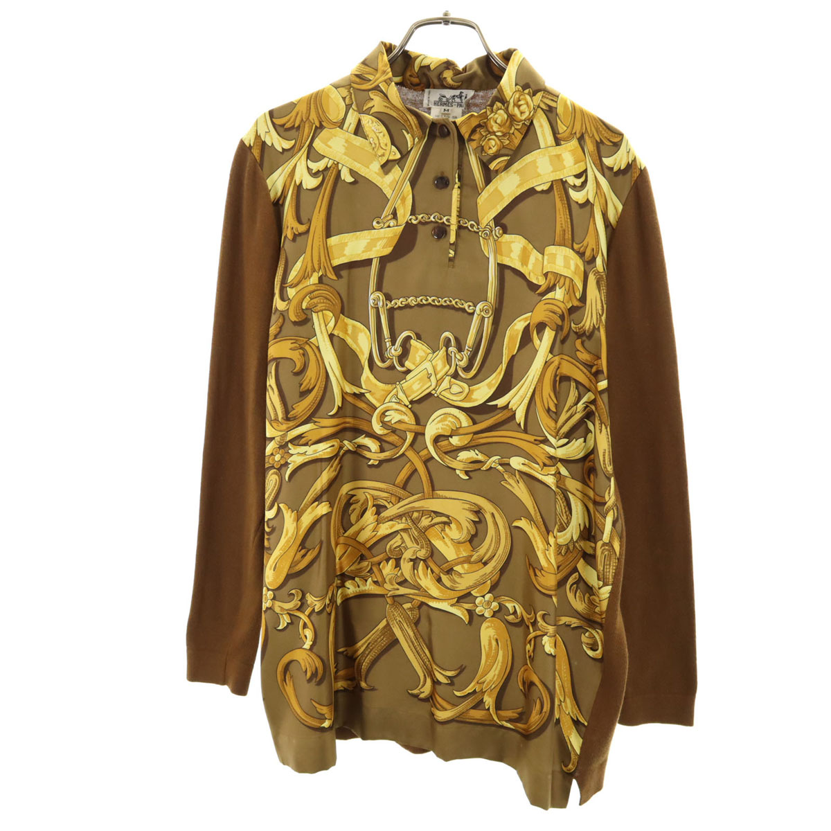 楽天市場】古着 HERMES エルメス イタリア製 シルク カシミヤ