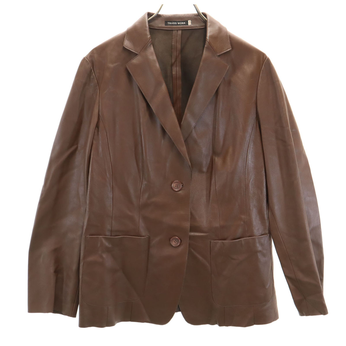 楽天市場】H□トランスワーク/TRANS WORK レザージャケット テーラード