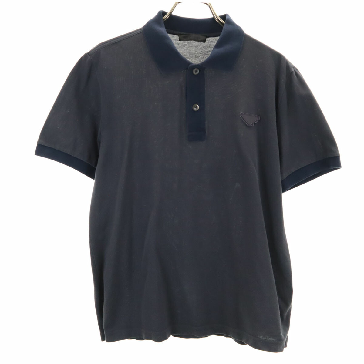 Prada ポロシャツ　半袖 PRADA - 美品 プラダ PRADA ニット シャツ ポロシャツ 半袖