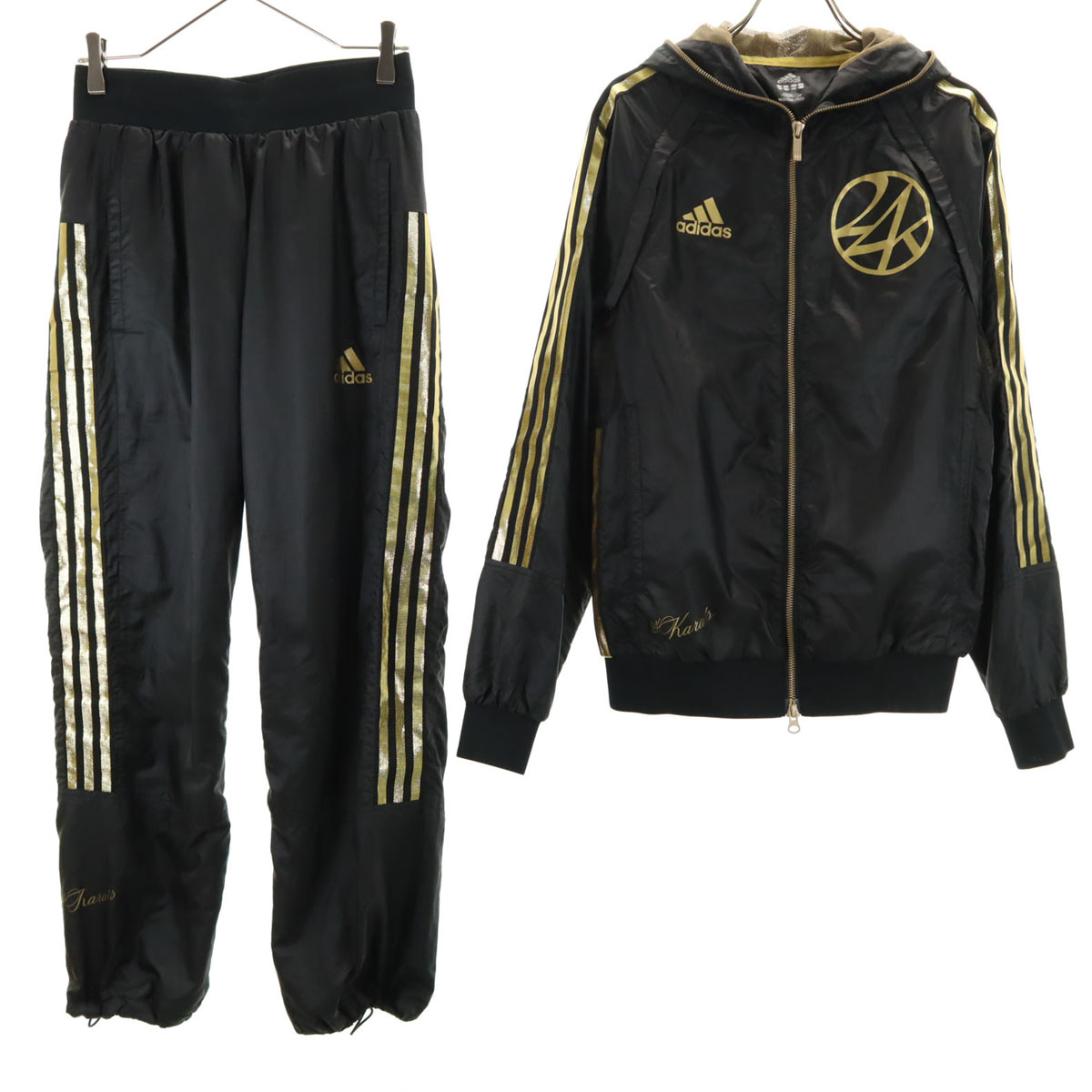 EXILE PRIDE 24karats セットアップ Lサイズ ベロア EXILE ☆ 24Karats ベロア ジャージ セットアップ M 定価3万円