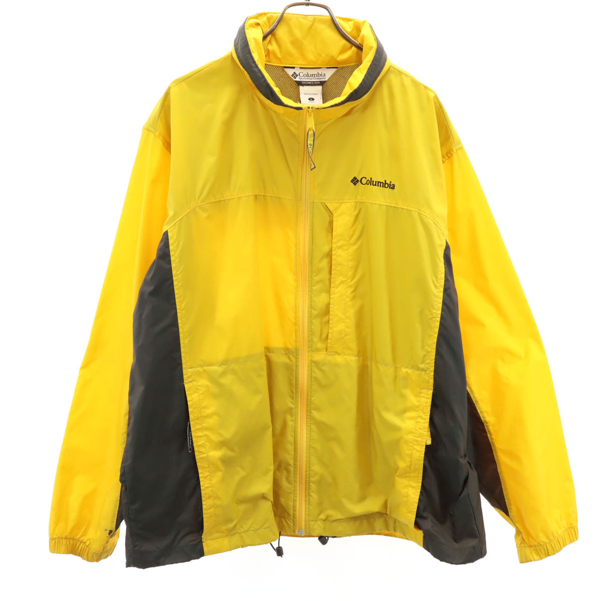 楽天市場】古着 Columbia コロンビア ナイロンジャケット L イエロー 