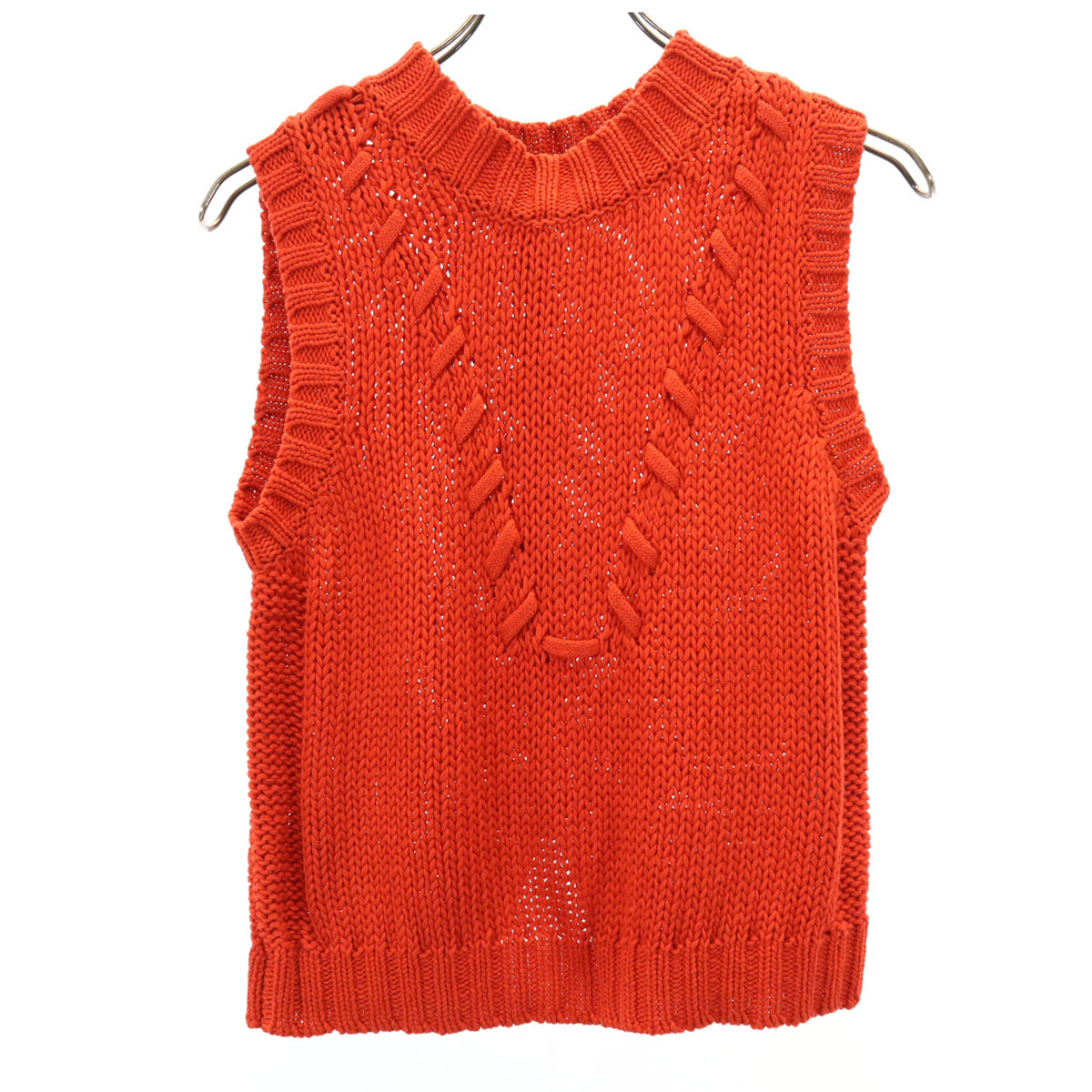 シシクイ THE SHISHIKUI ハイネックニットノースリーブカットソー レディース FREE シシクイ THE SHISHIKUI ハイネックニットノースリーブ