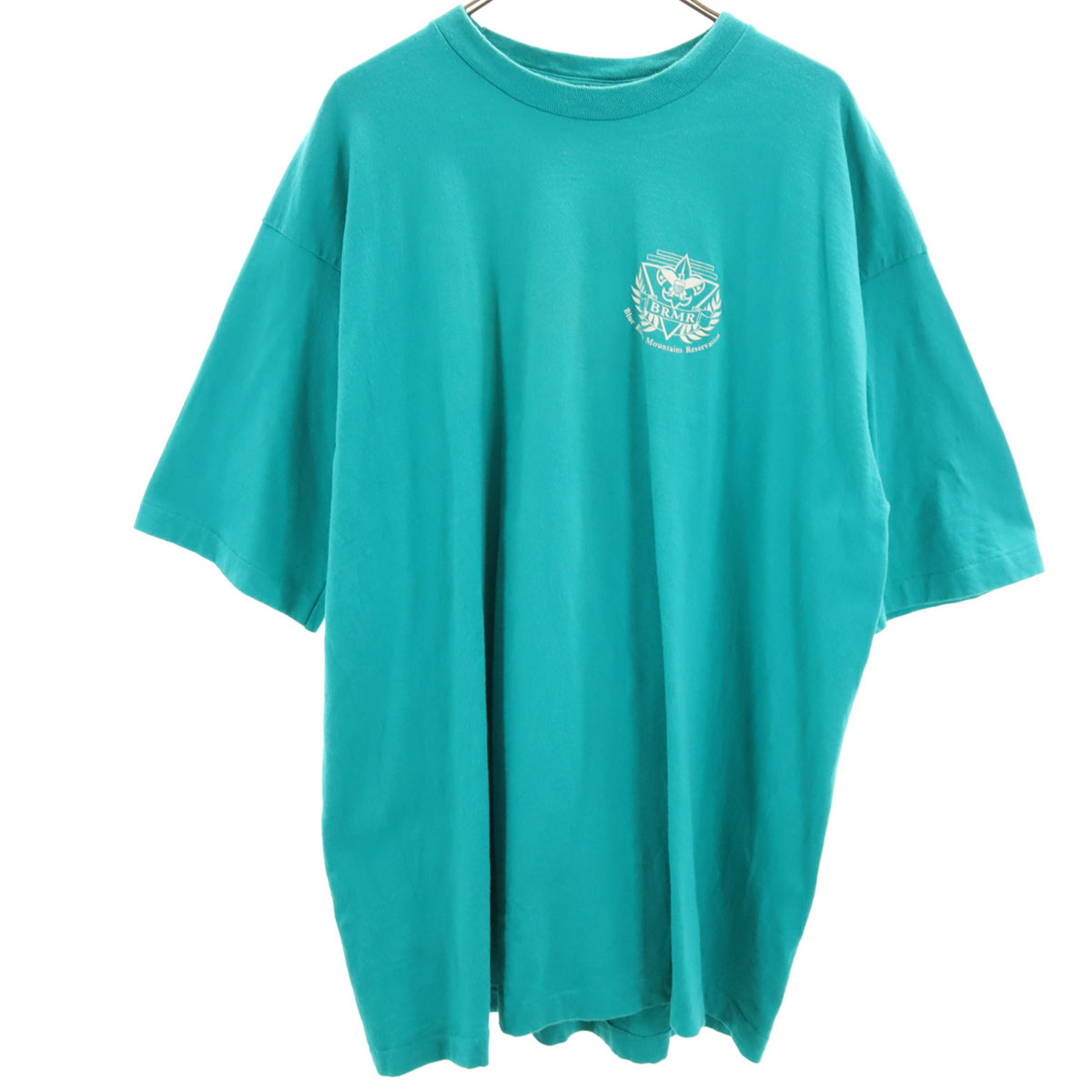 90sヴィンテージ古着oasis Tシャツ 水色 100%コットン オアシス OASIS Tシャツ Lサイズ 90sヴィンテージ風バンドT