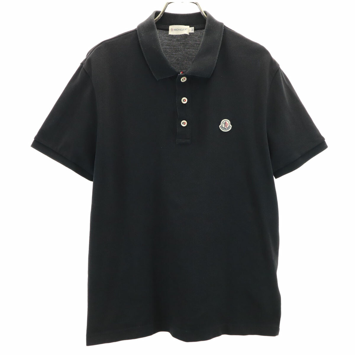 【MONCLER】 モンクレール ワンポイント ワッペン刺繍ロゴ ポロシャツ 黒 楽天市場】MONCLER (モンクレール) ワンポイント ロゴワッペン