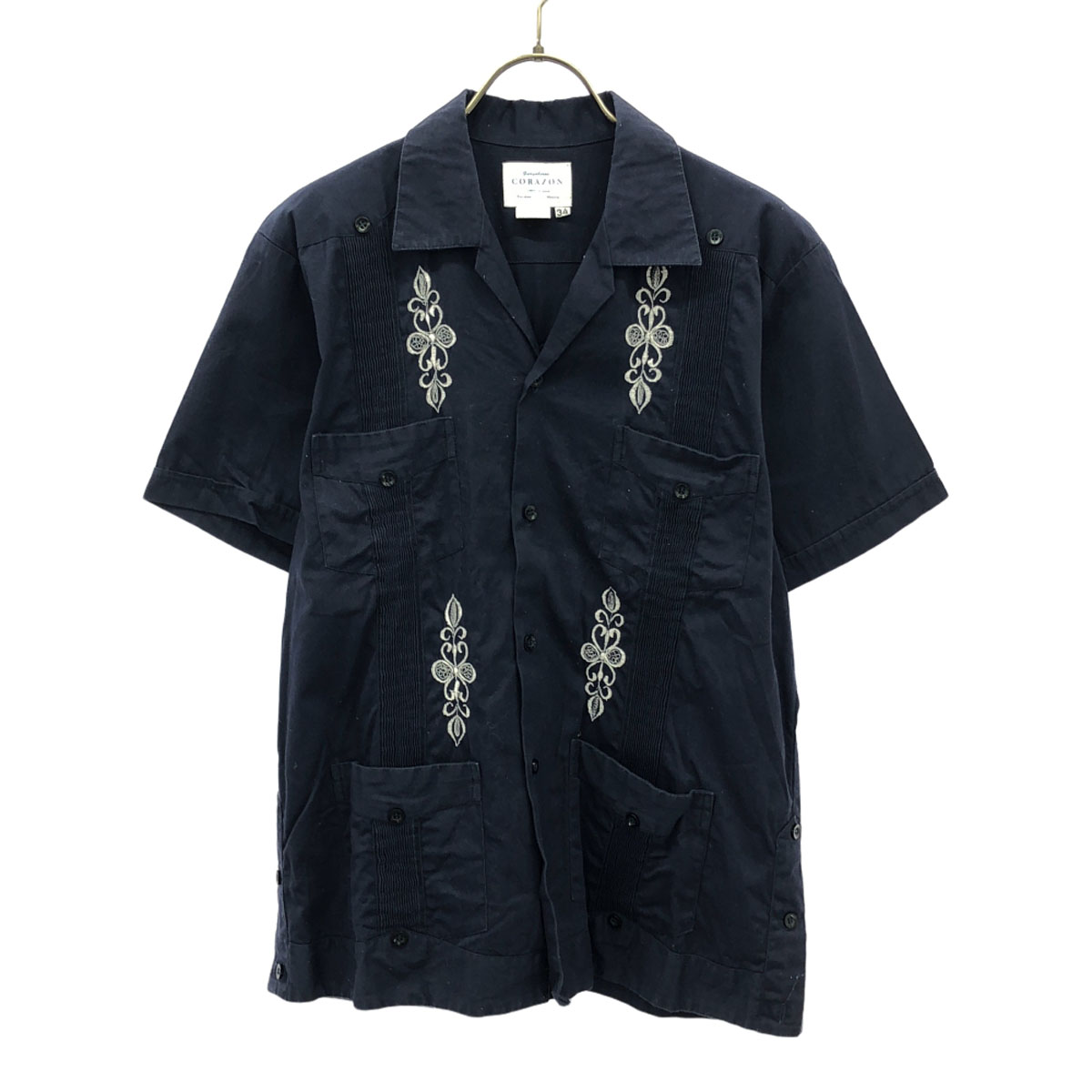 トップス 50s \"A COHAMA\" ItalianCollar Rayon Shirt BEAMS PLUS（ビームス プラス）Italian Collar Egyptian Linen（シャツ