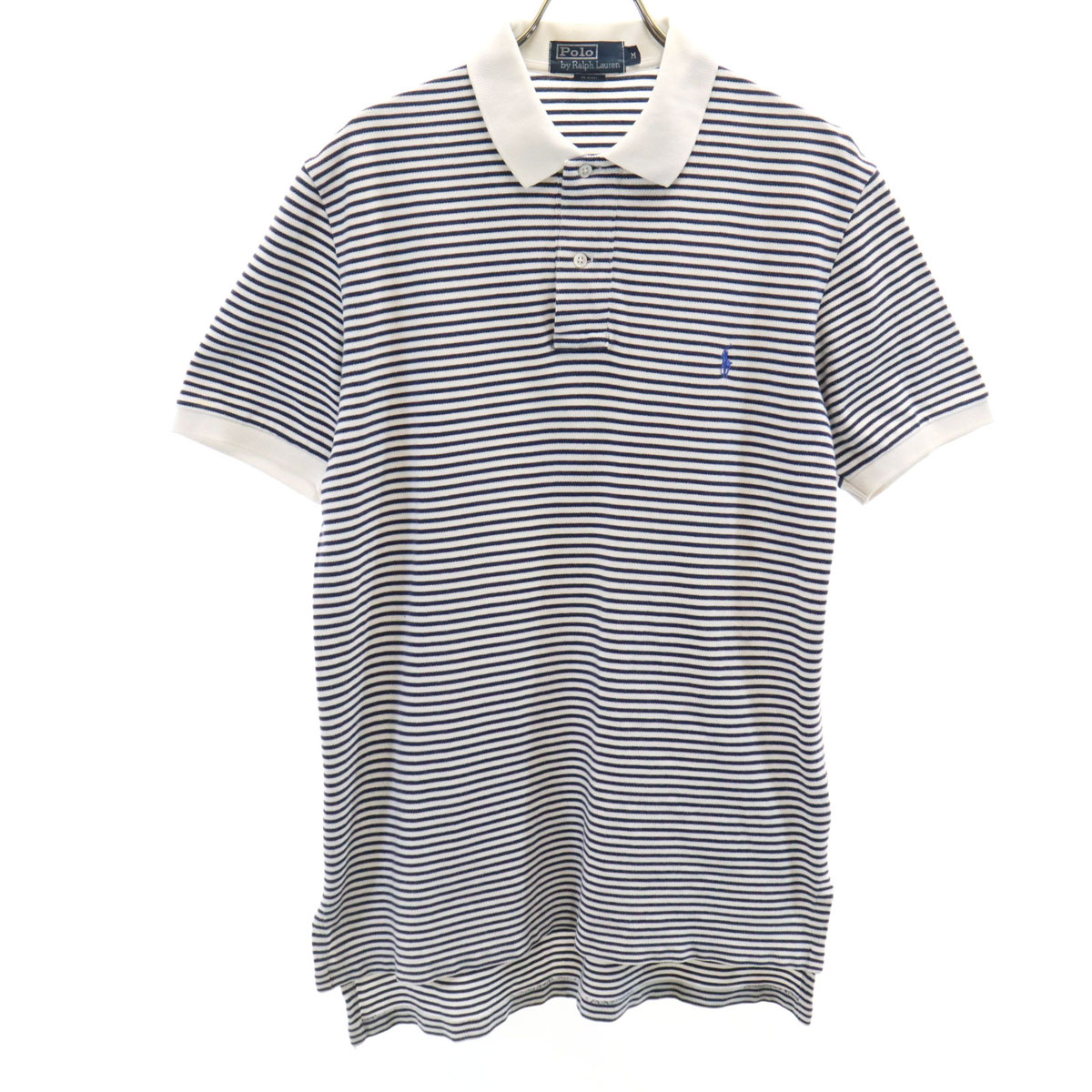 【Firer アキラ】新品 POLO COUNTRY 半袖ポロシャツ 4インチボーダーポロシャツ（グリーン/ネイビー） | Fujikura