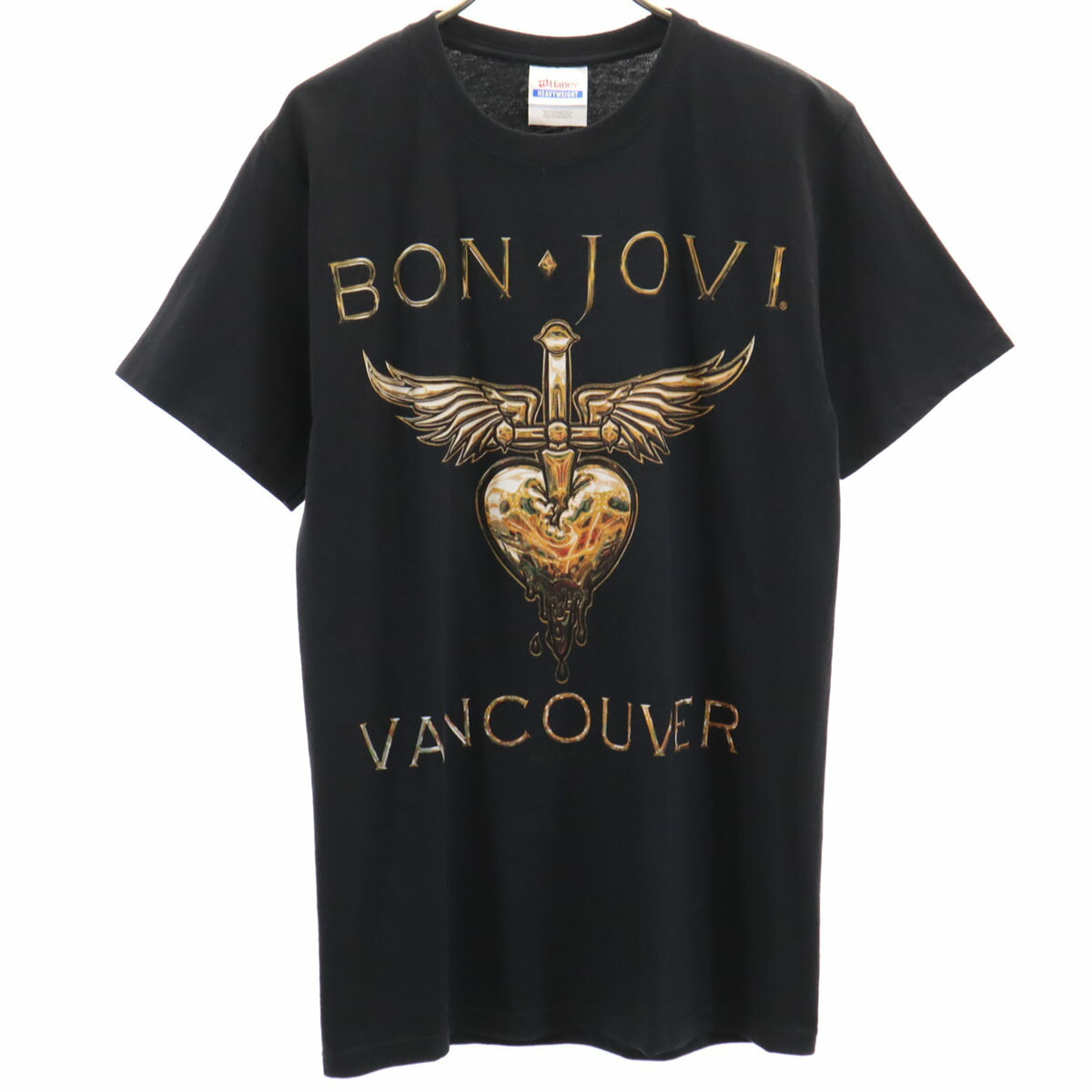 ボン・ジョヴィ　Bon jovi ライブTシャツ ボン ジョヴィ Tシャツ BON JOVI HEART 正規品 公式 ハード