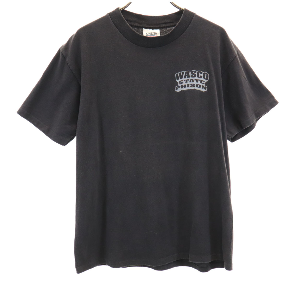 90s oneita オニータ　ワイン　シミ　tシャツ　usa 90s オニータ製 XL ワイン シミ ナパヴァレー 赤ワイン