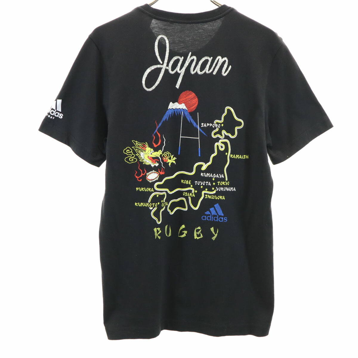 adidas スカジャン adidas アディダス】スカジャン オールブラックスコラボ 限定品
