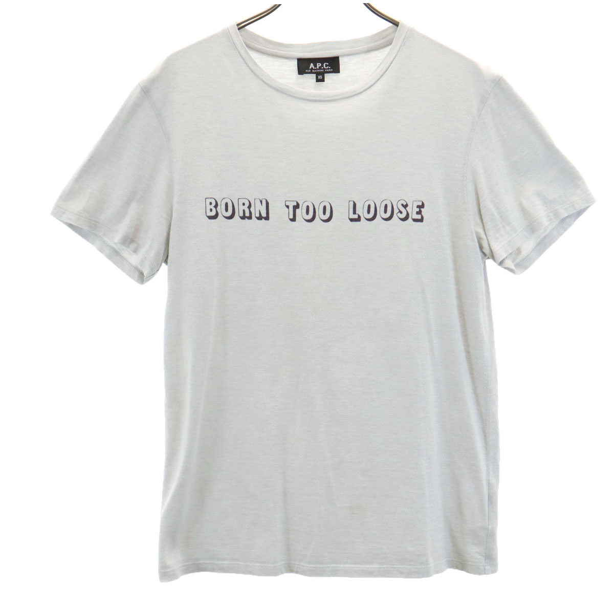 楽天市場】古着 A.P.C. アーペーセー 半袖 Tシャツ XS グレー メンズ 