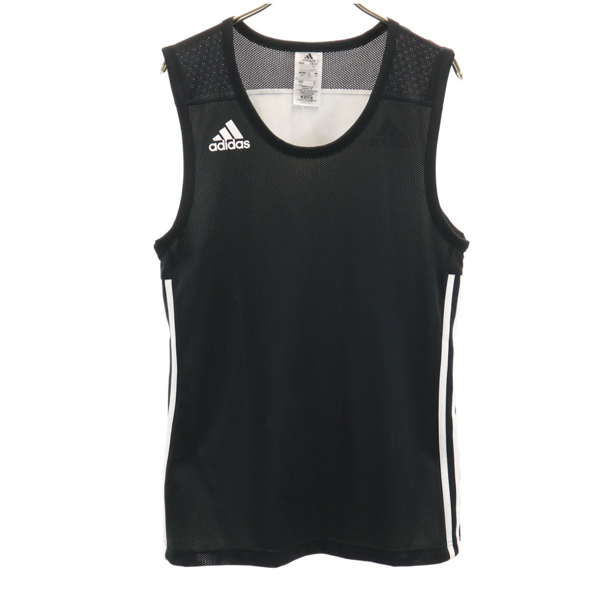 【希少カラー】アディダス タンクトップ 80s デサント製 トルコ製 デカロゴ 80s USA製 adidasアディダス トレフォイル タンクトップ 赤 L
