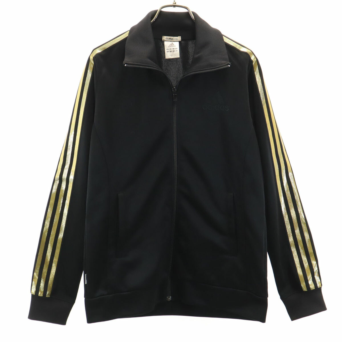 古着 美品 adidas トラックJKT ブラック×ホワイト SIZE L 楽天市場】【中古】【古着】 adidas トラックジャケット サイズ