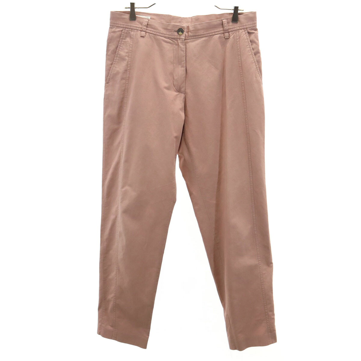 古着 DRIES VAN NOTEN ドリスヴァンノッテン リネンブレンド テーパードパンツ 40 ダスティピンク レディース 【中古】｜古着、USED専門百貨店BIG2nd