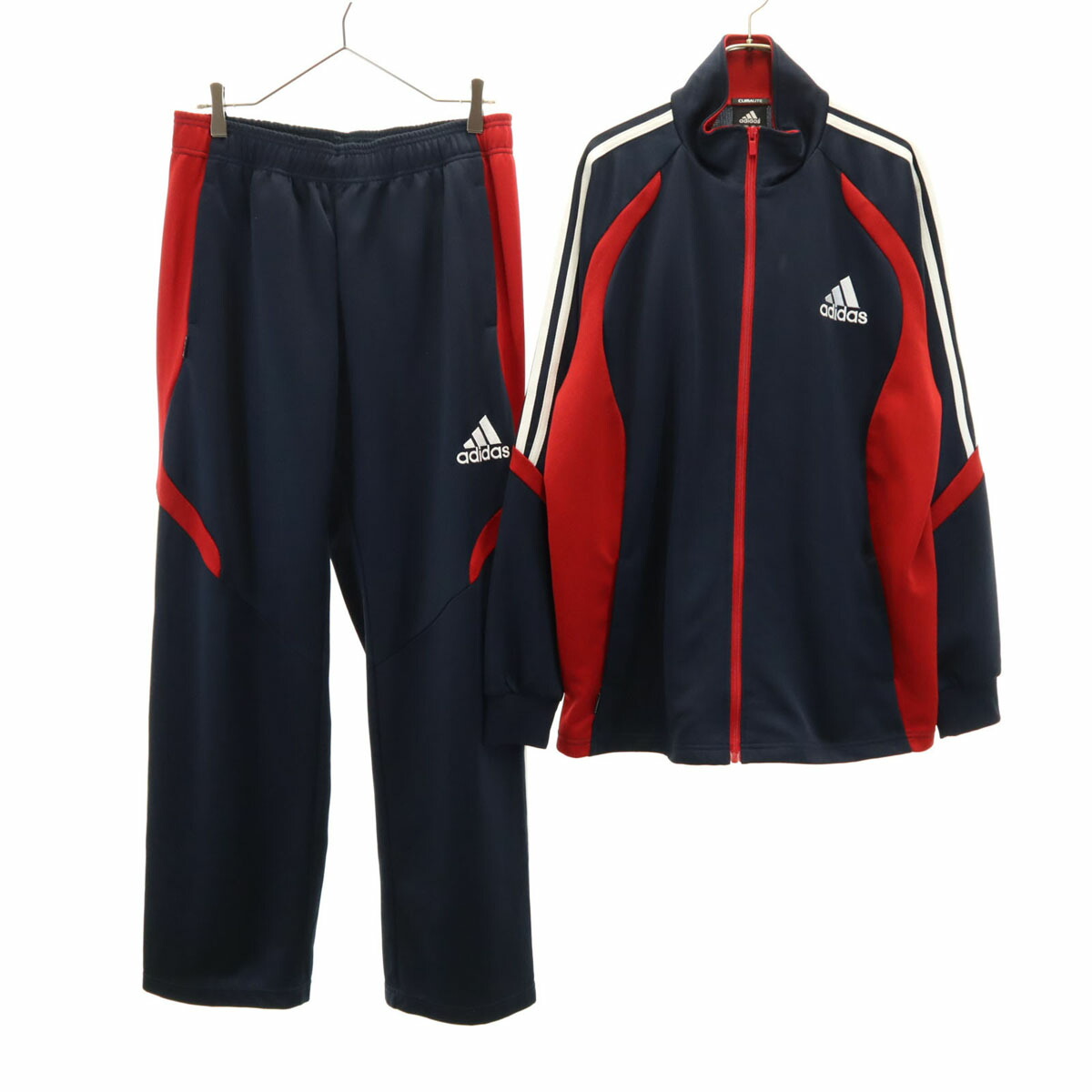 adidas CHILE62 ジャージセット S adidas chile62 ジャージ フード付 黒光沢 Sメンズ C2 - メルカリ