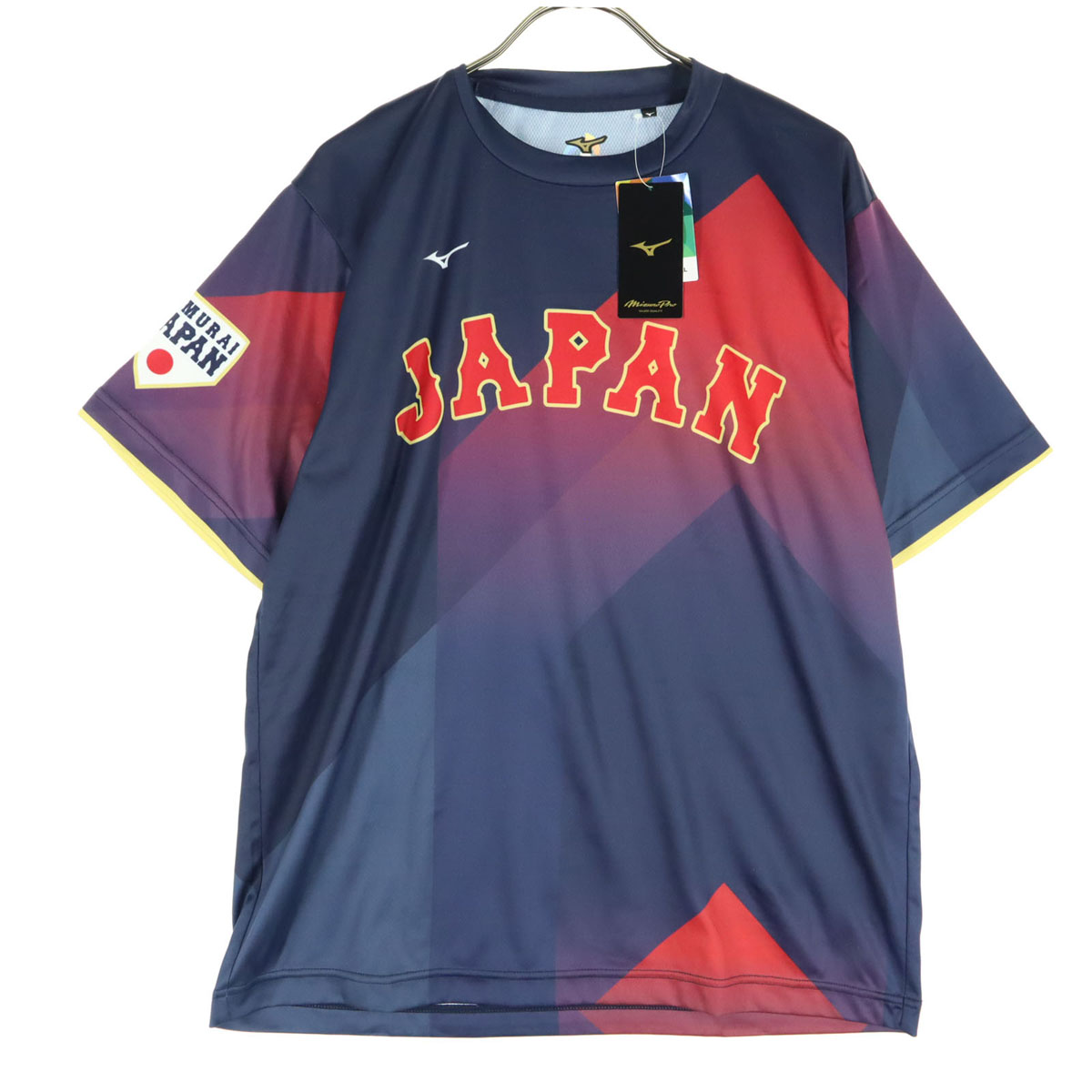 WBC 2023 侍ジャパン 優勝 世界一 Tシャツ M MIZUNO ミズノ 極美品 ミズノ WBC 侍ジャパン 2023 優勝記念 メンバー Tシャツ