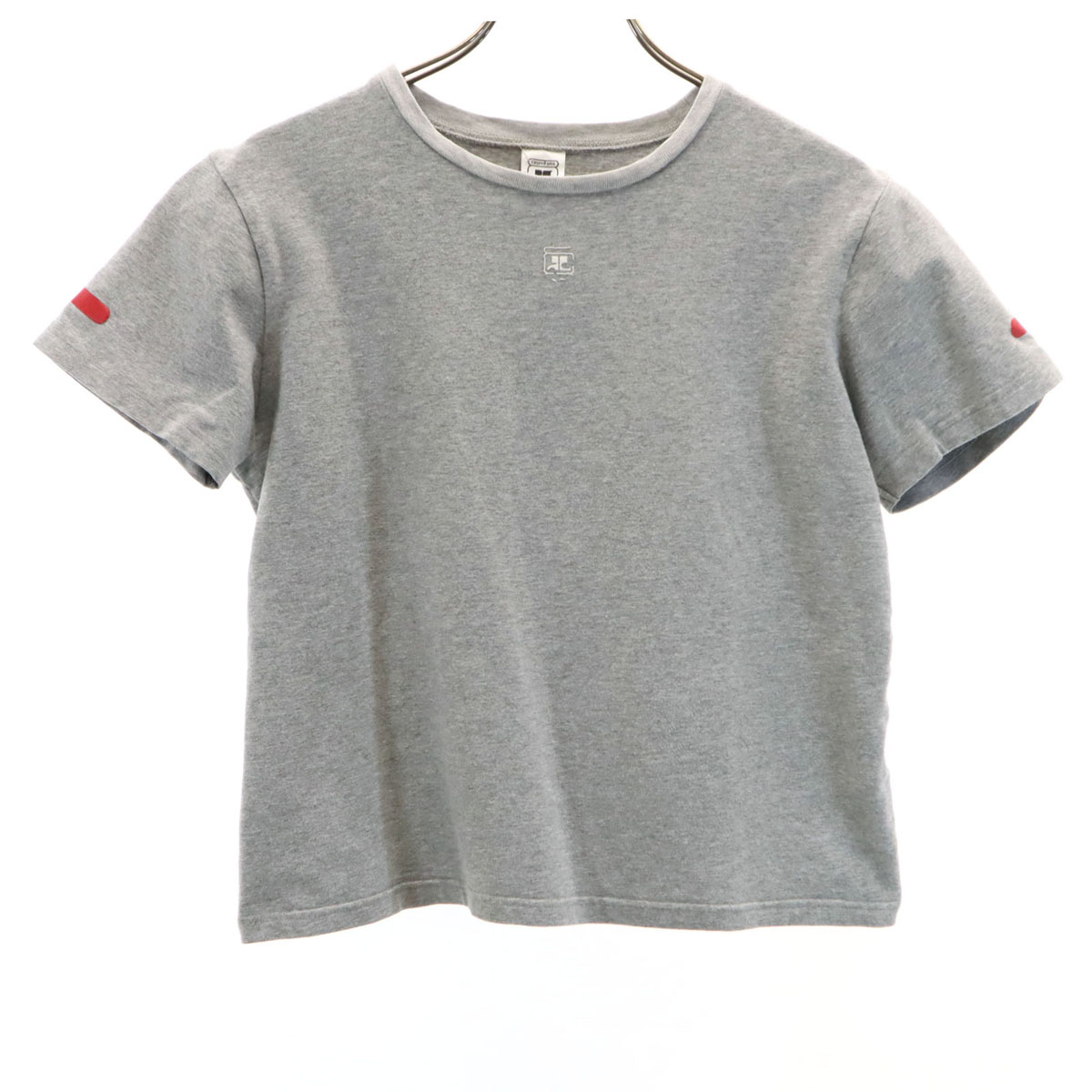 楽天市場】courreges クレージュ 半袖Tシャツ クロップド