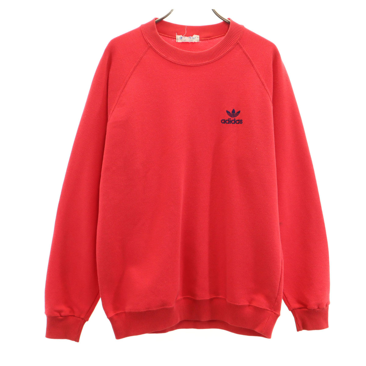 【激レア】　adidas デサント製　ハーフジップ　トレーナー　刺繍ロゴ　80s 中古・古着通販】adidas (アディダス) ヴィンテージハーフジップ
