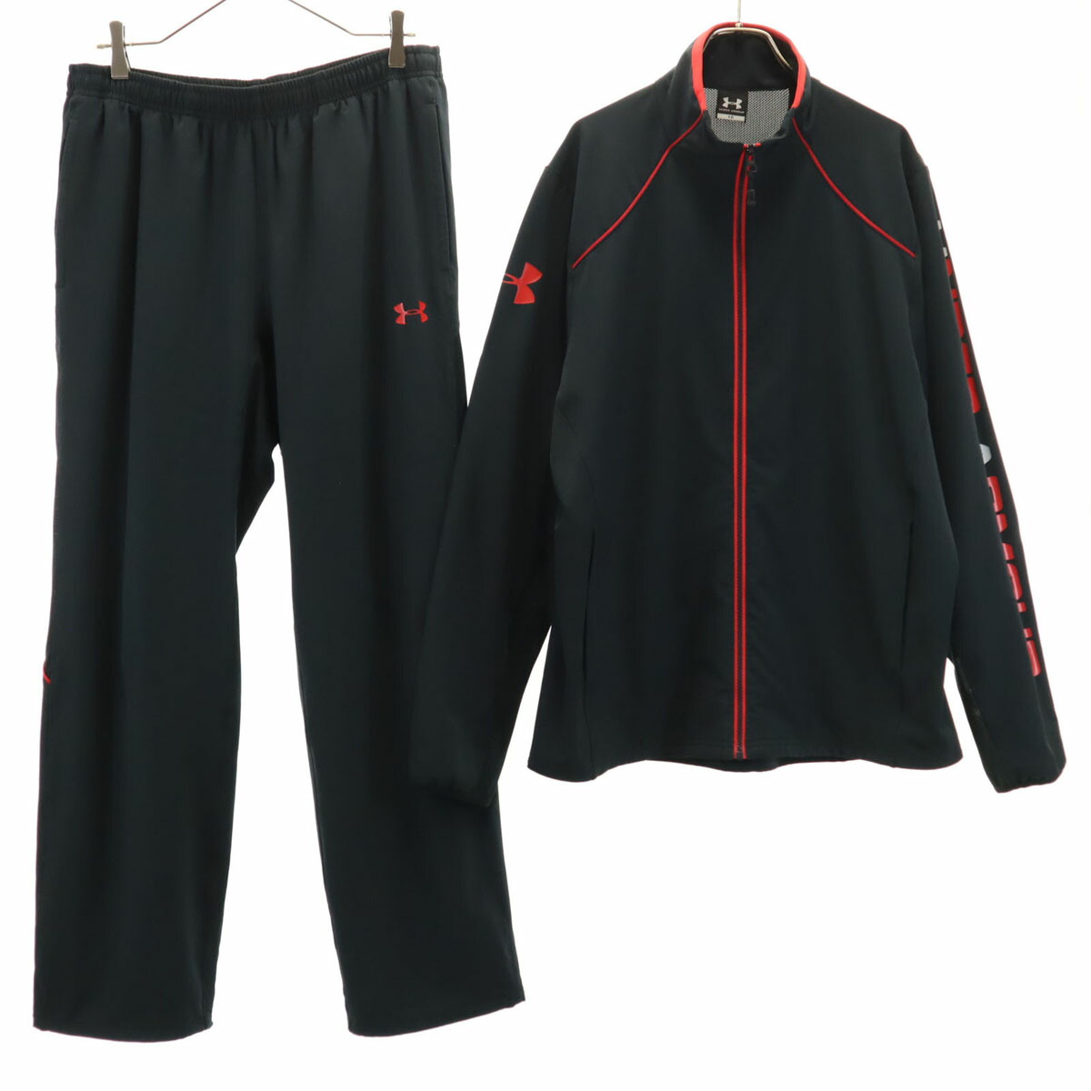 アンダーアーマー　ジップアップパーカーセットアップ 楽天市場】ジップパーカー3XL 4XL 5XL ジャージ UNDER ARMOUR
