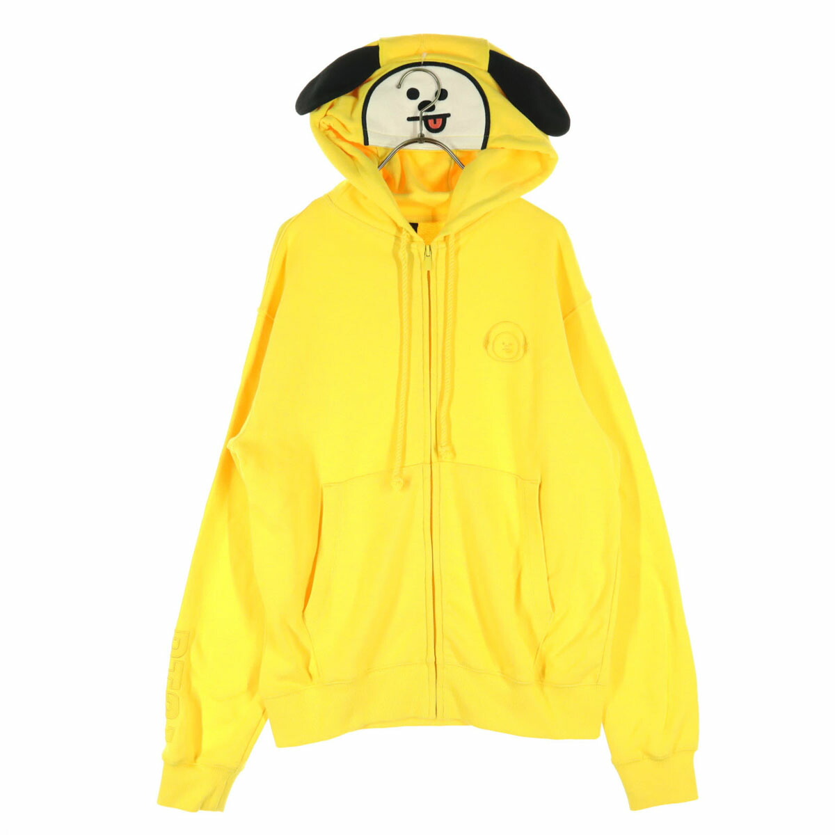 BTSパーカー 中古・古着通販】BTS (ビーティーエス) ジップパーカー 2018 BTS