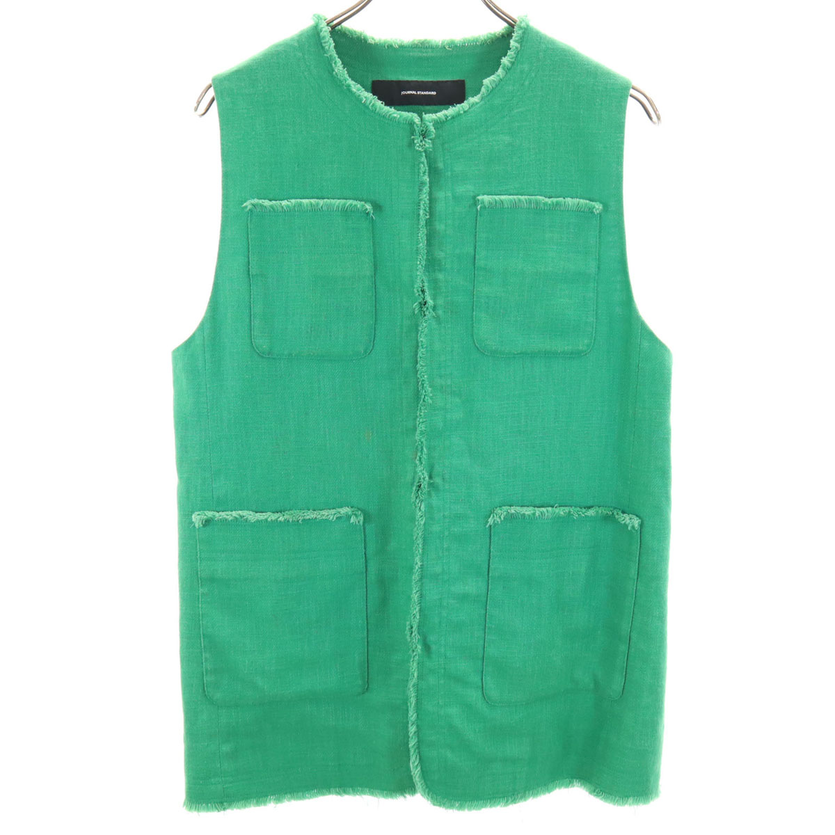 楽天市場】JOURNAL STANDARD L'essage リネンライクオックスベスト