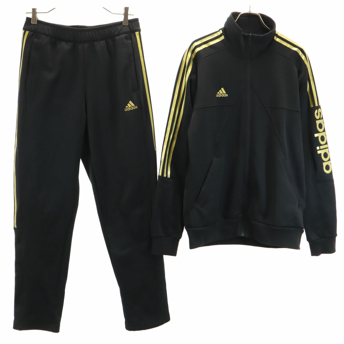 極美品 アディダス CHILE62 トラックジャージ セットアップ 黒 XL相当 極美品 アディダス CHILE62 トラックジャージ セットアップ 黒