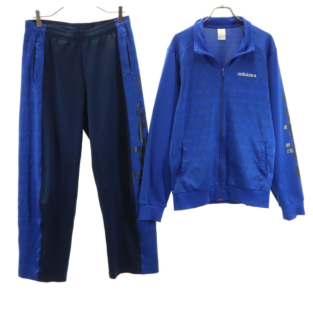 楽天市場】アディダス ロゴ刺繍 ジャージ 上下 セットアップ S