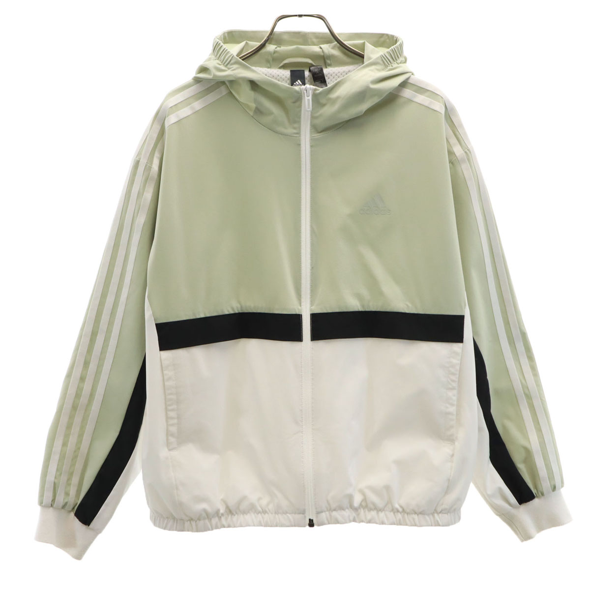 adidas (アディダス) CLIMAPROOF ウインドブレーカー adidas ウインドブレーカー CLIMAPROOF Mサイズ 黒×青 - メルカリ