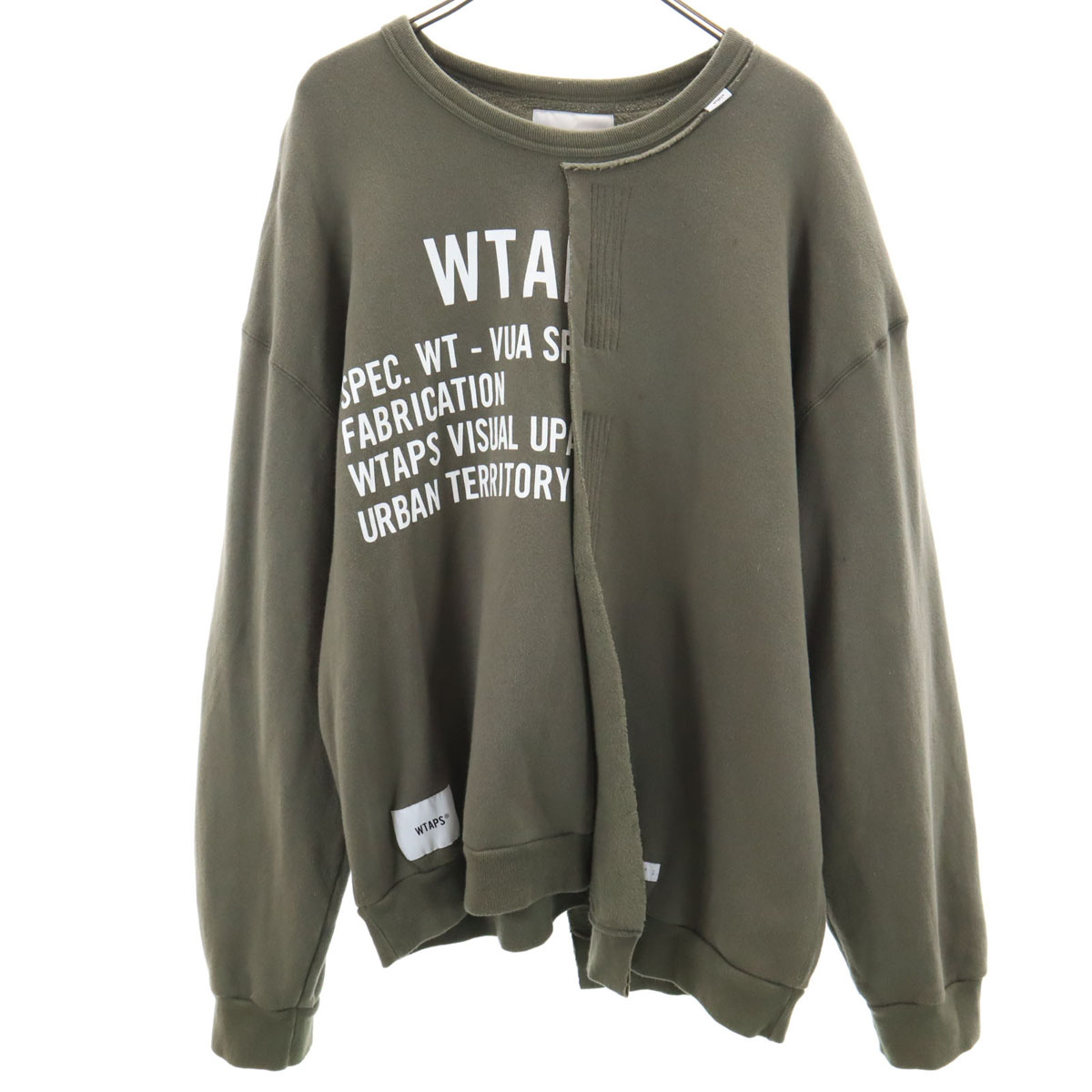 wtaps 221ATDT-CSM36ワッフルスウェットインディゴ wtaps 221ATDT-CSM36ワッフルスウェットインディゴ