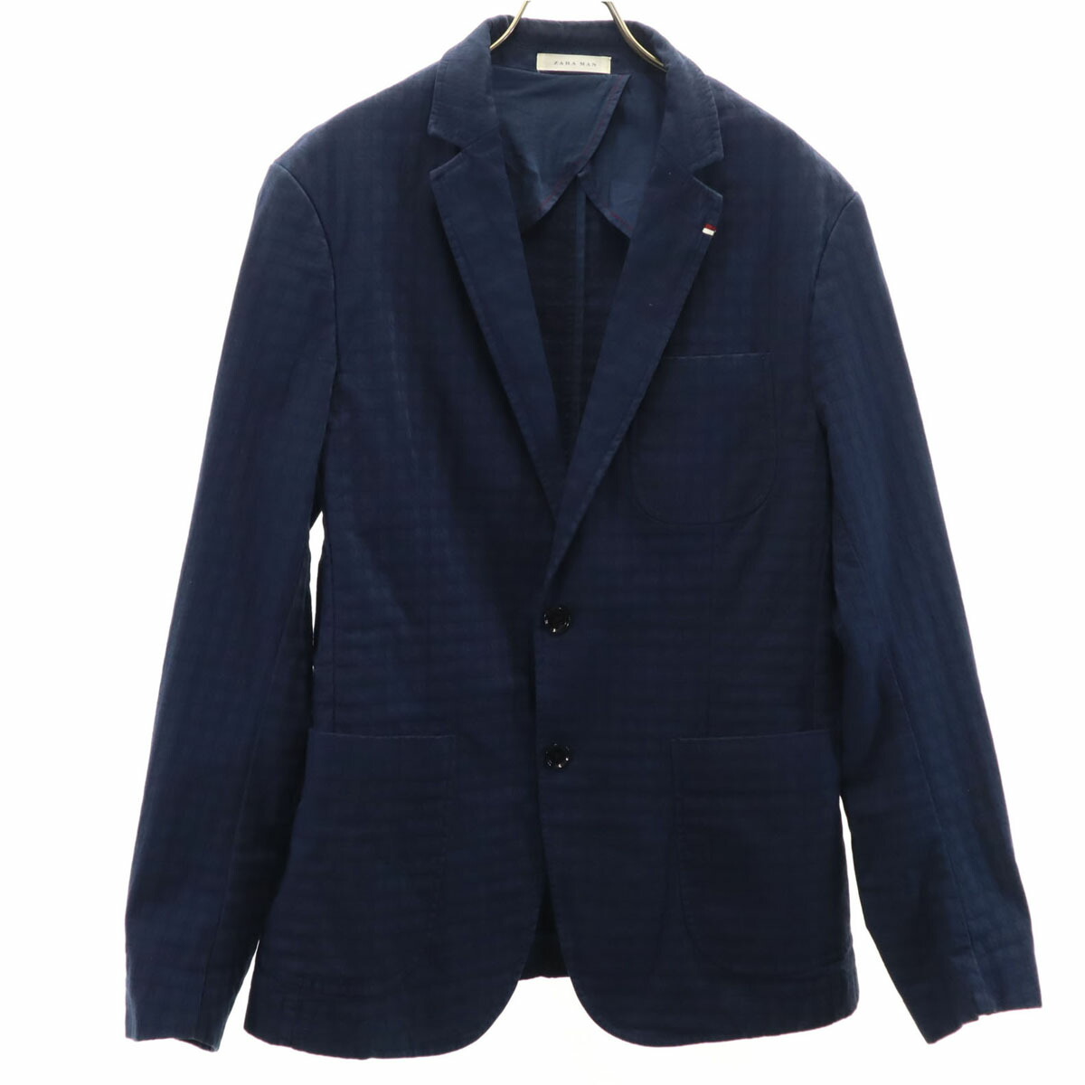 楽天市場】古着 ZARA MAN ザラマン テーラードジャケット S ネイビー