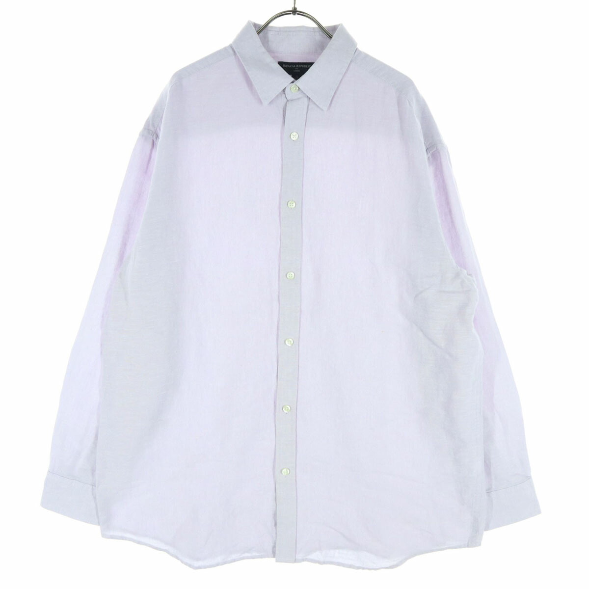 楽天市場】00s BANANA REPUBLIC ストライプ 長袖 100% リネン シャツ M