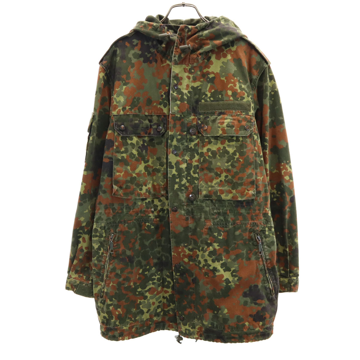 古着 GERMAN MILITARY ドイツ軍 90s オールド フラクタル カモフラ ミリタリージャケット Gr.Nr.1 カーキグリーン メンズ 【中古】｜古着、USED専門百貨店BIG2nd