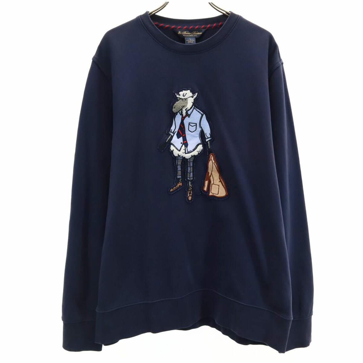 楽天市場】ブルックスブラザーズ プリント スウェット メンズ