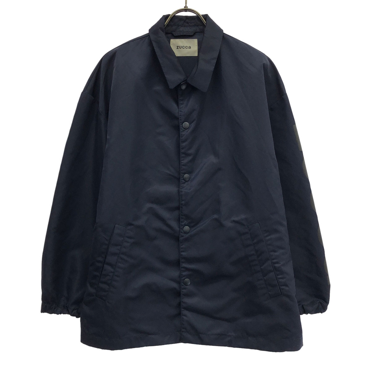 ZUCCa　ジャケット 22SS 定価34100円　PEトロ　黒　美品 ズッカ 楽天市場】G□ズッカ/ZUCCA ナイロンジャケット【M】黒/LADIES