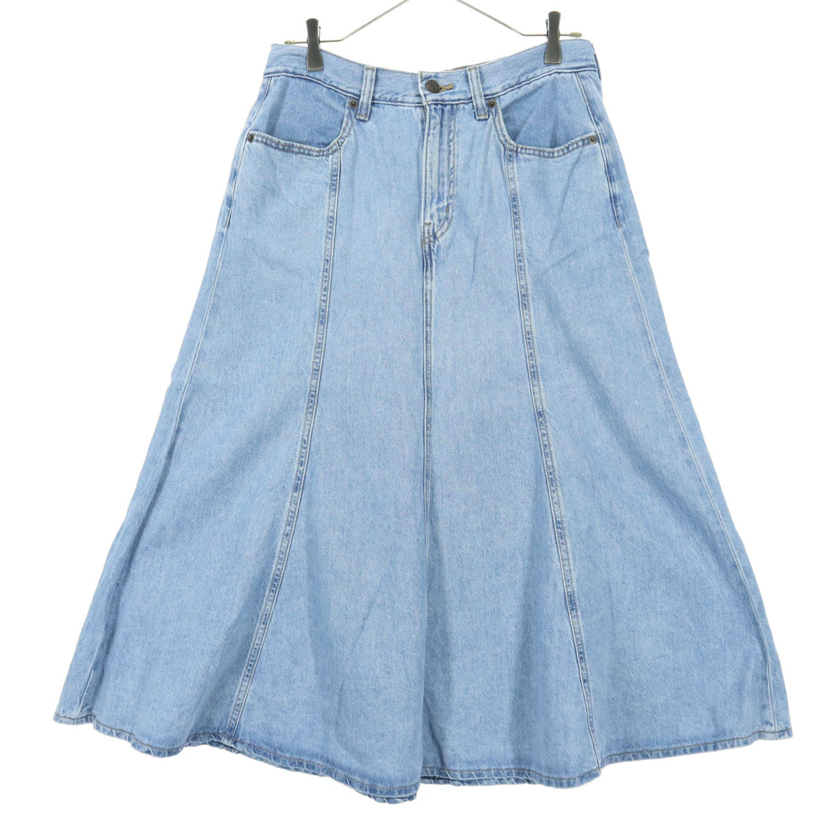 Levi's BIGEパッチワークデニムスカート　60s〜70s oda-5400_001.jpg