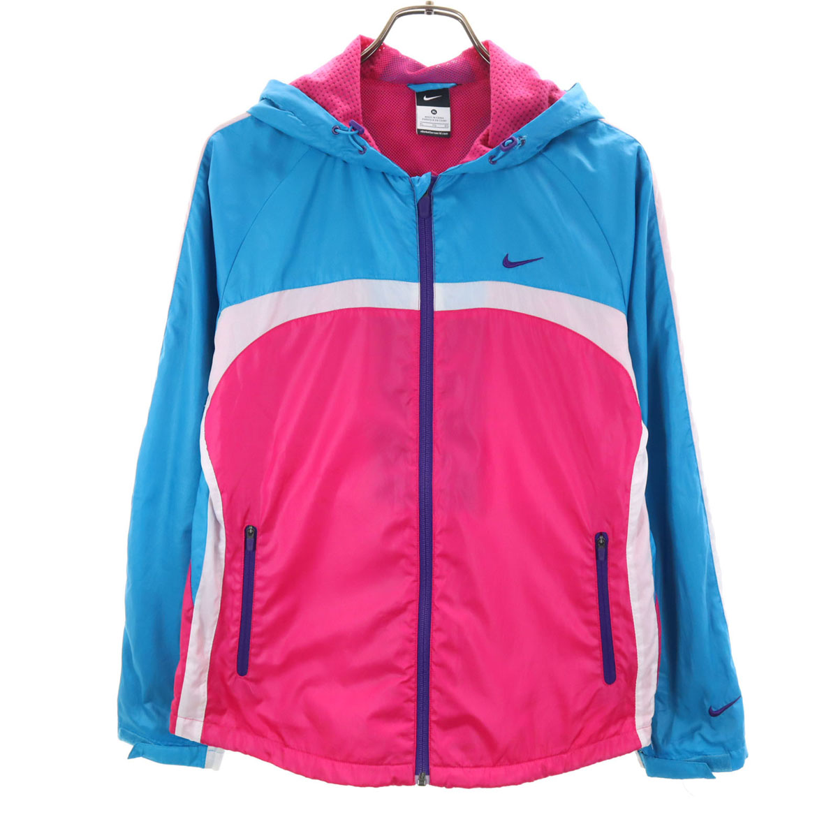 楽天市場】古着 NIKE ナイキ 刺繍 トレーニング ウインドブレーカー M