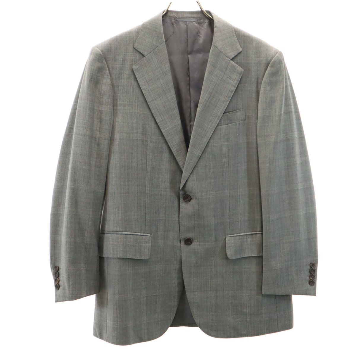 美品✨バーバリーロンドン シルク リネン テーラード ジャケット XL 美品 XL バーバリー シルクリネン テーラードジャケット