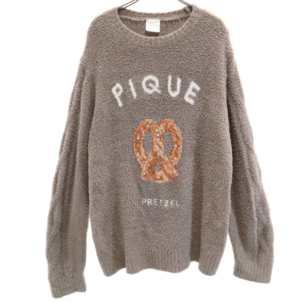 ジェラートピケ 長袖ルームウェア スムーズィートリム長袖プルオーバー（ルームウェア/パジャマ