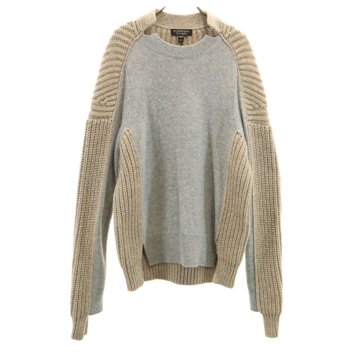 90s バーバリー 長袖ニット Vネック 刺繍ロゴ 英国製 古着 XL ネイビー 楽天市場】古着 バーバリーズ Burberrys 90s 英国製 オールド 長袖 V