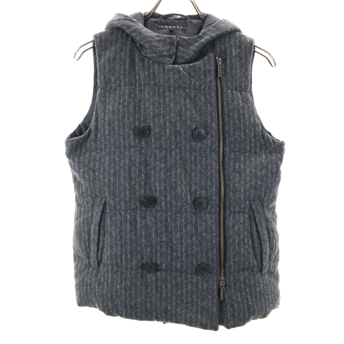 楽天市場】theory セオリー ダウンベスト ダウンジャケット サイズ:36
