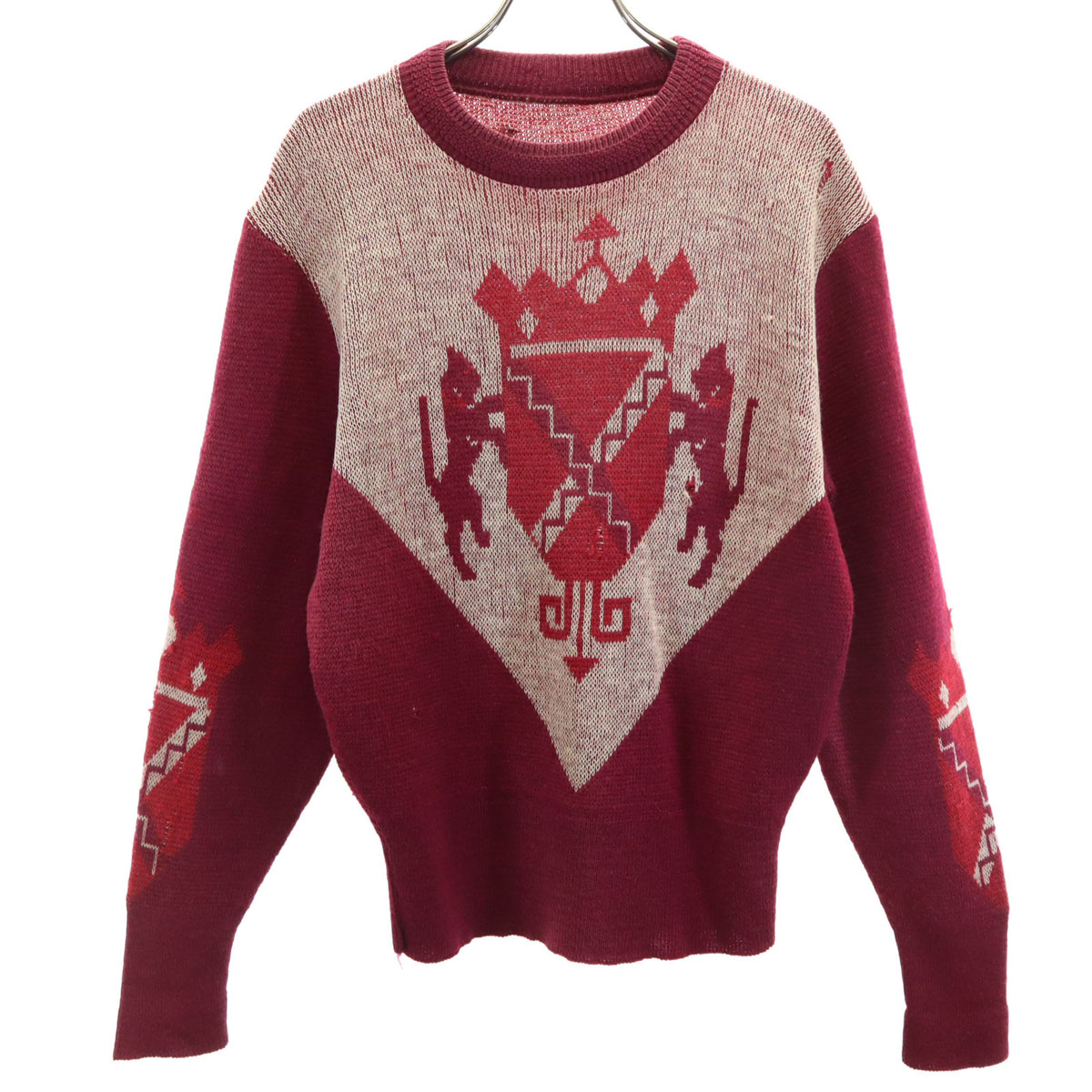 楽天市場】古着 VINTAGE ヴィンテージ 40s 50s 長袖 レタードワッペン