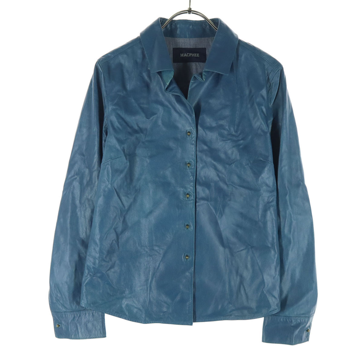 美品　macphee【マカフィー】ライダース　レザージャケット　【size S】 MACPHEE（マカフィー） レザージャケット ライダース ラムレザー