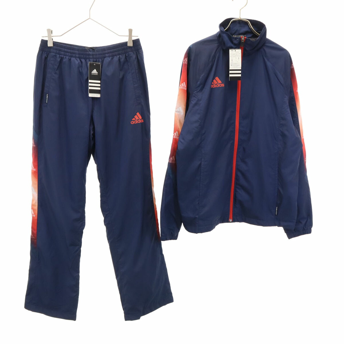 楽天市場】アディダス ウインドブレーカー 上下 セットアップ ネイビー