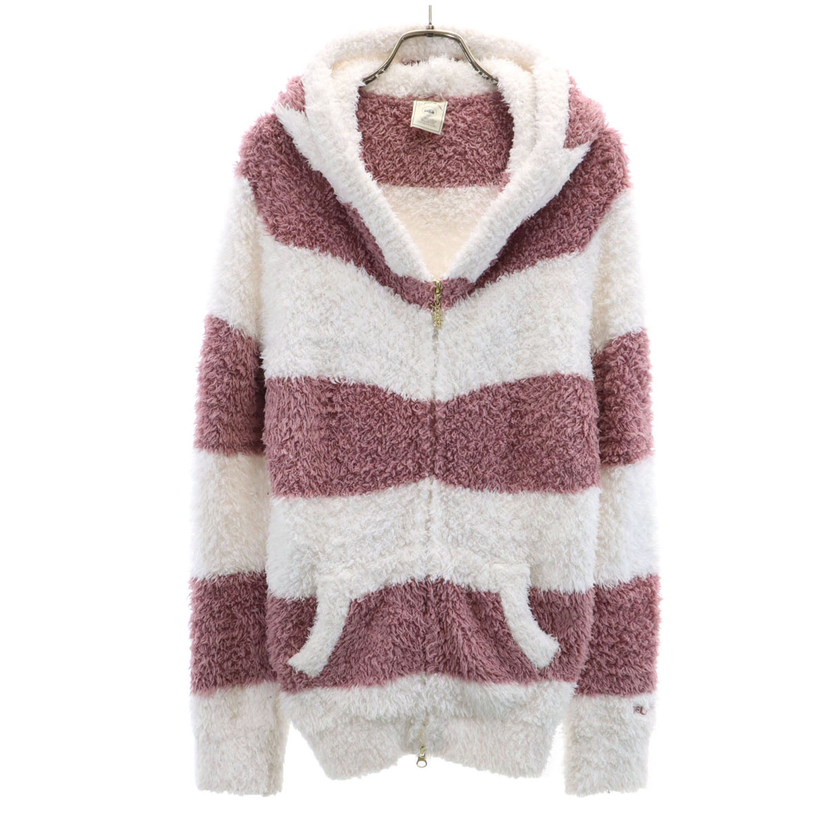 楽天市場】ジェラートピケ ボーダー 長袖 ふわモコ ルームウェア F