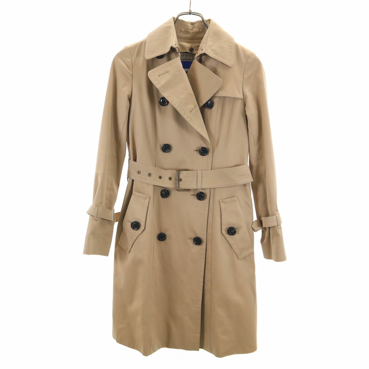 42 バーバリー ブルーレーベルトレンチコート 42でも小さ目です 42 バーバリー ブルーレーベルトレンチコート 42でも小さ目です 42