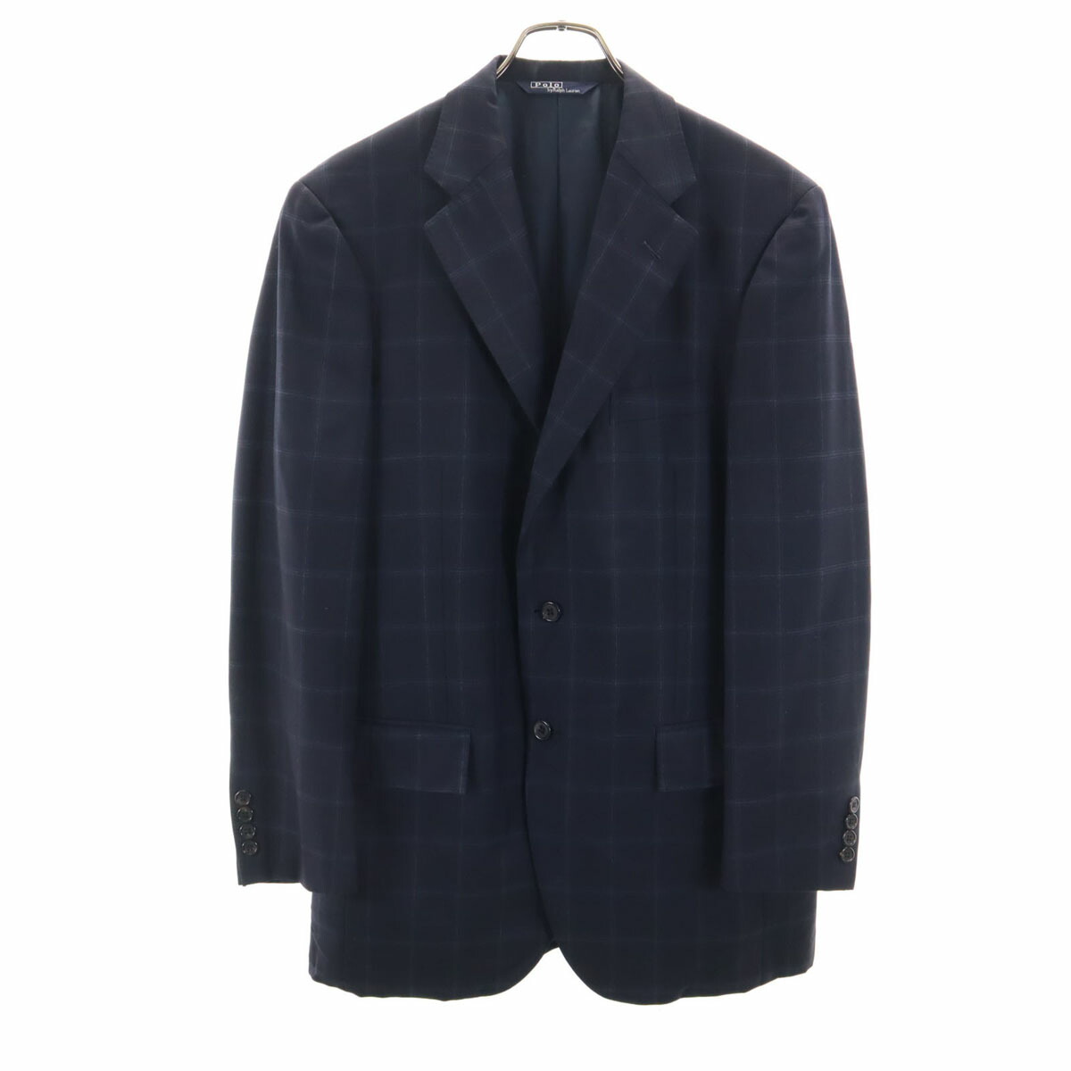 Ralph Lauren テーラードジャケット ブラック/ストライプ 中古・古着通販】POLO RALPH LAUREN (ポロ・ラルフローレン