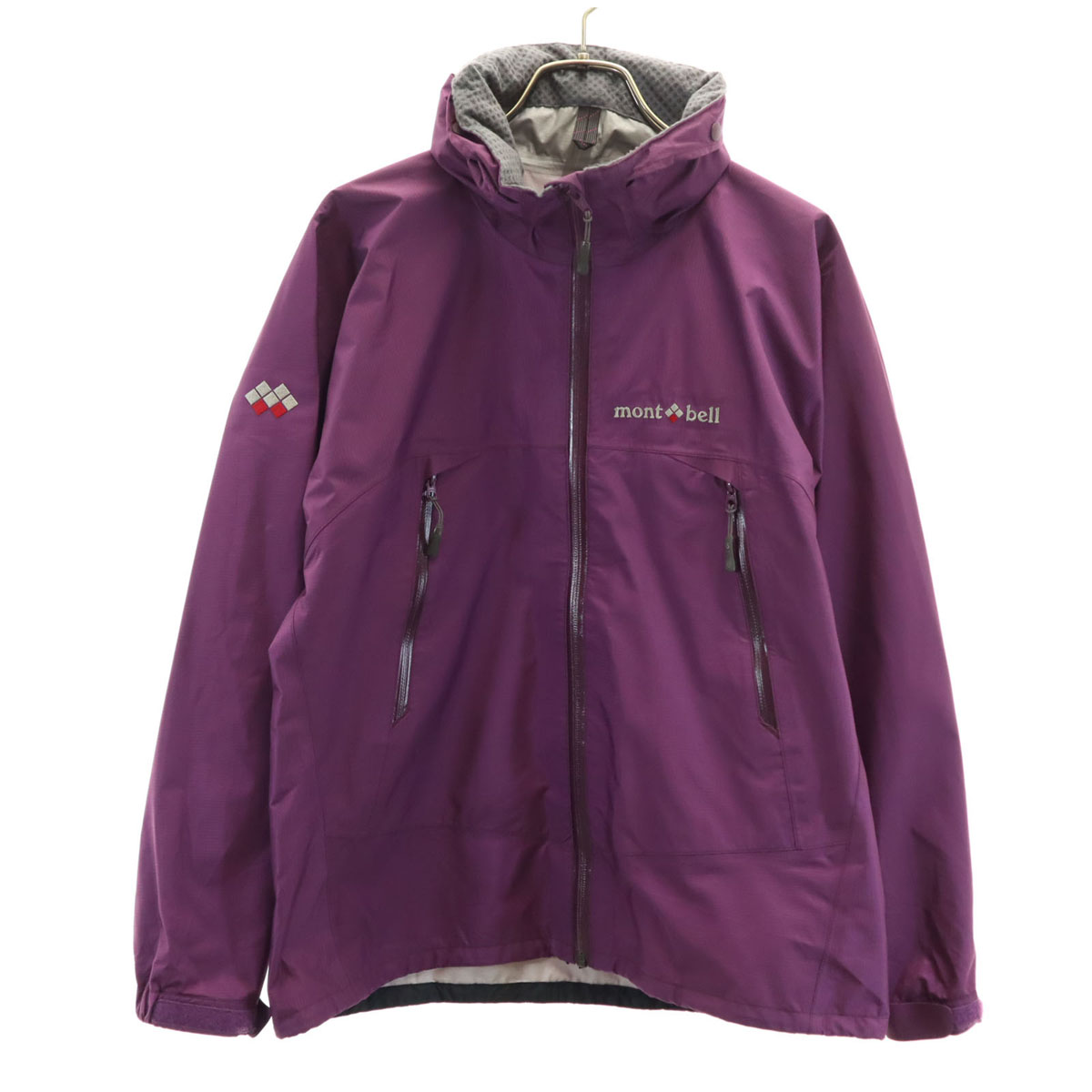 【美品・GORE-TEX®︎】モンベル 紫ロゴ90'sライトシェルジャケットXL 美品・GORE-TEX®︎】モンベル 紫ロゴ90´sライトシェルジャケットXL メンズ