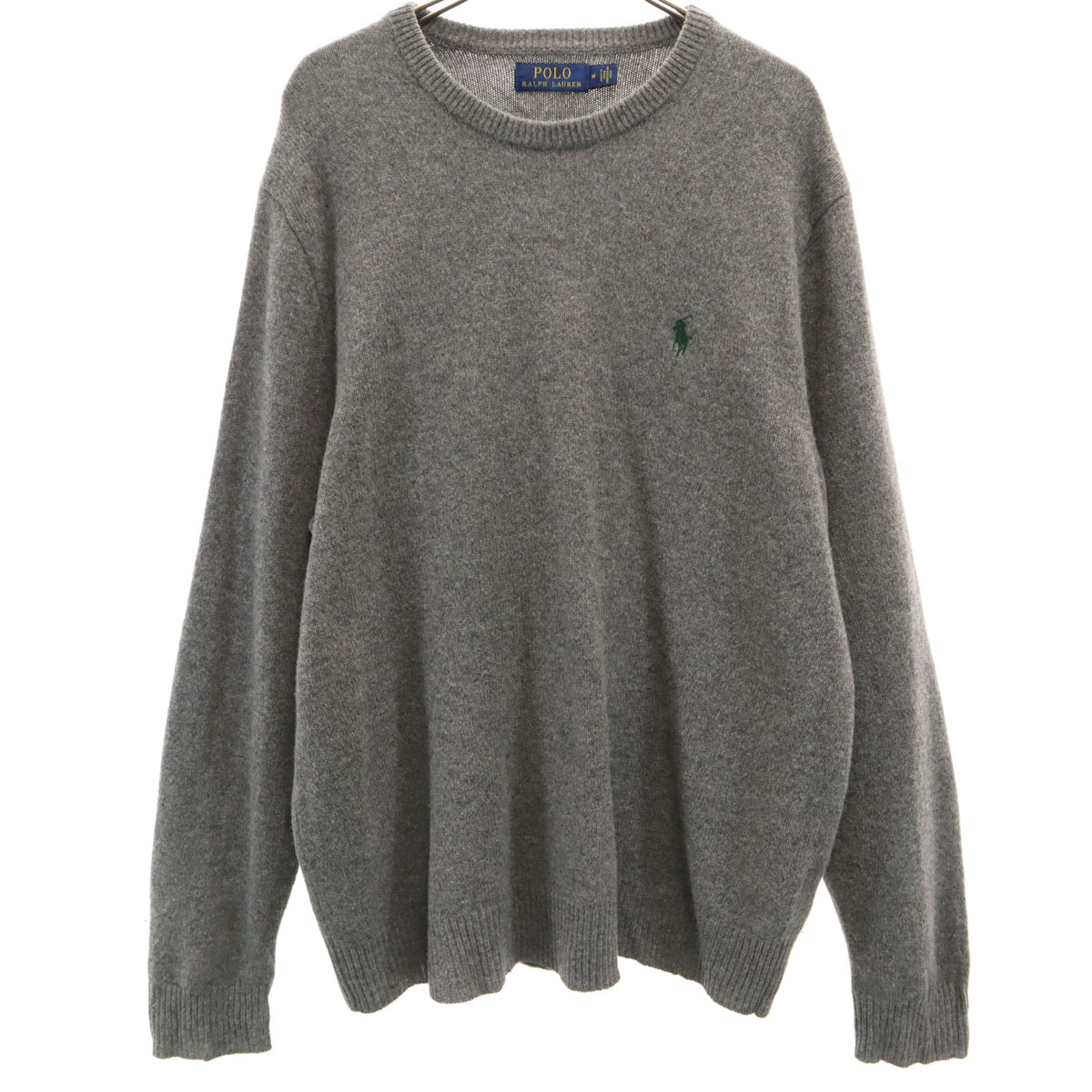 90s ポロバイラルフローレン ニットセーター ウール リネン ブルー Mサイズ 90s ポロバイラルフローレン ニットセーター ウール リネン ブルー M
