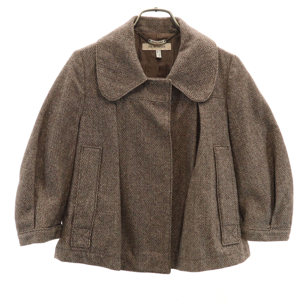 楽天市場】古着 Chloe クロエ フランス製 リネンブレンド ジャケット