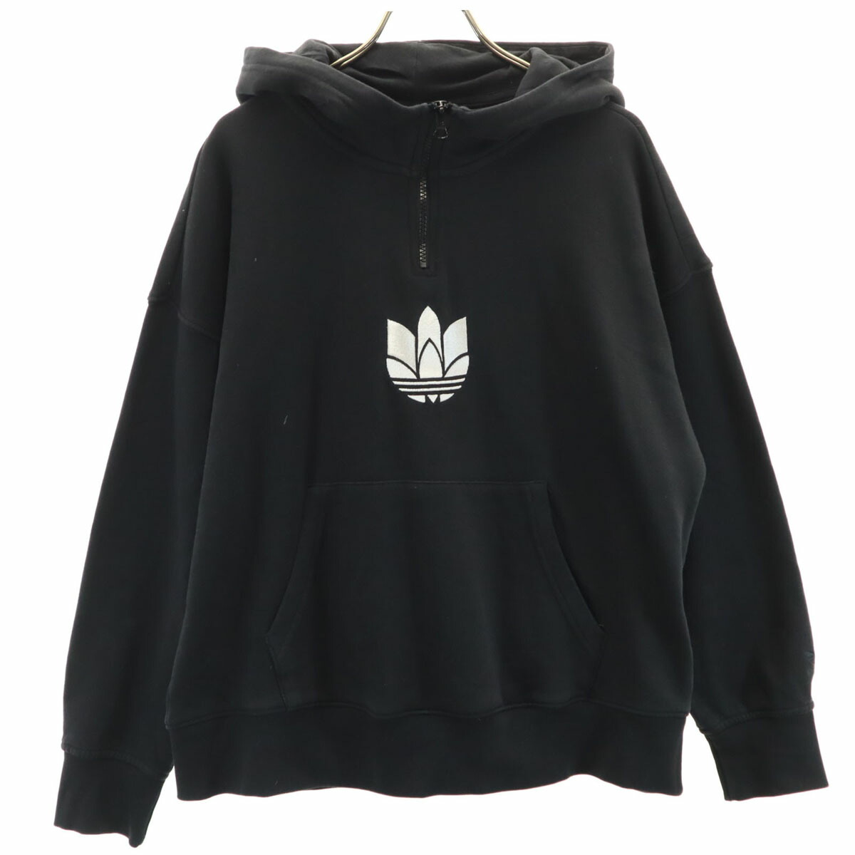 adidas ヴィンテージ ジップアップパーカー 中古・古着通販】adidas (アディダス) ヴィンテージジップパーカー